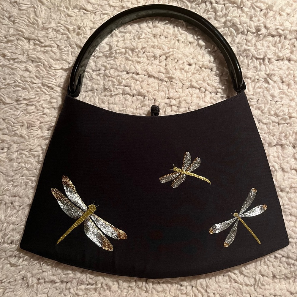 Vintage Claire V Dragonfly Handbag from the 90’s